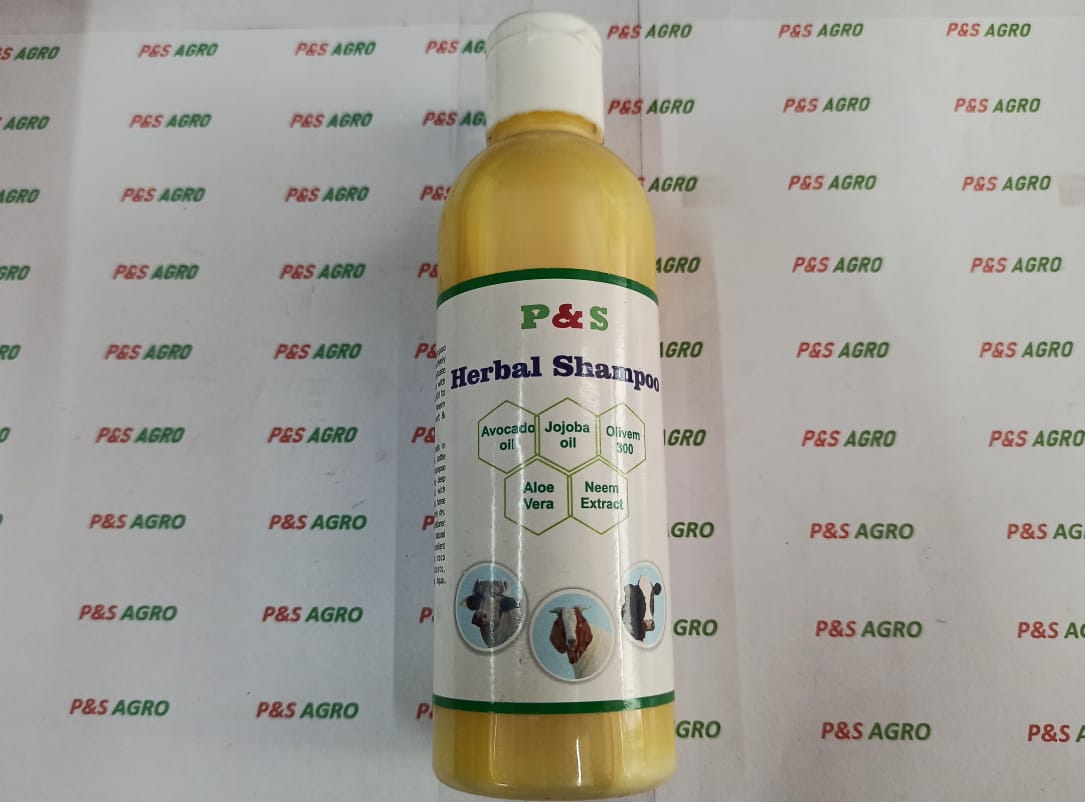 Herbal shampoo for goats and sheeps